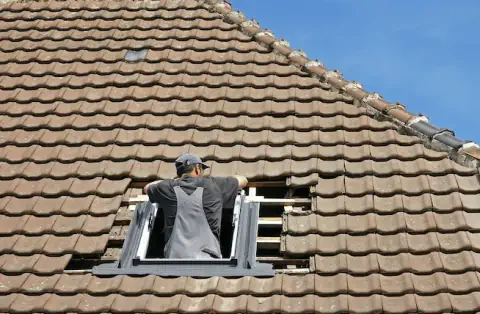 Pose de velux à Notre Dame des Landes